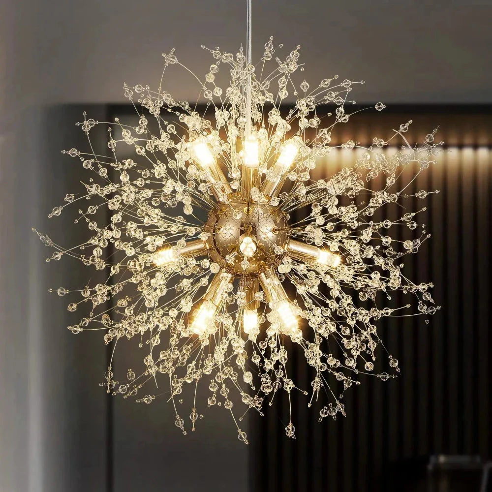 Lustre plafonnier bouquet lumineux