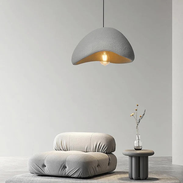 Plafonnier suspension japonaise Wabi Sabi